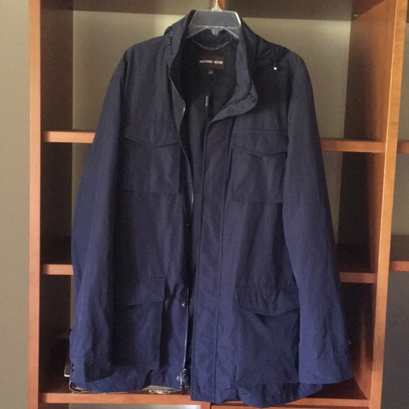 Mens Michael Kors Navy Field Jacket 